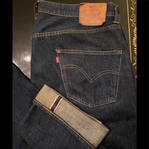 Levi’s LVC 1947 501 XX Selvedge Raw Denim Jeans